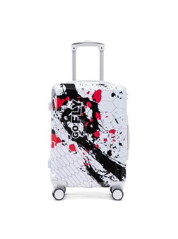 Koffer in Schwarz 20 Zoll PC Spinner mit Zahlenschloss Handgepäck