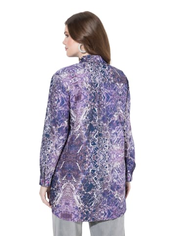 Hemdbluse in lila