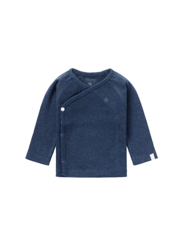 Langarmshirt Nanyuki in Navy Melange
