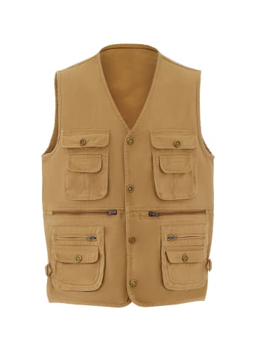 Herren Weste in KHAKI