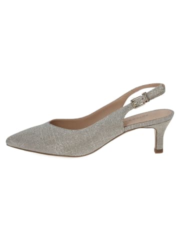 Slingpumps in Silber