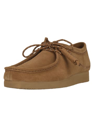 Mokassin Wallabee Lite in 1224 Cola Suede