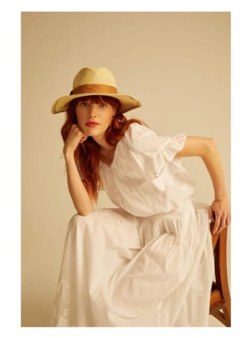 Bluse in Weiß