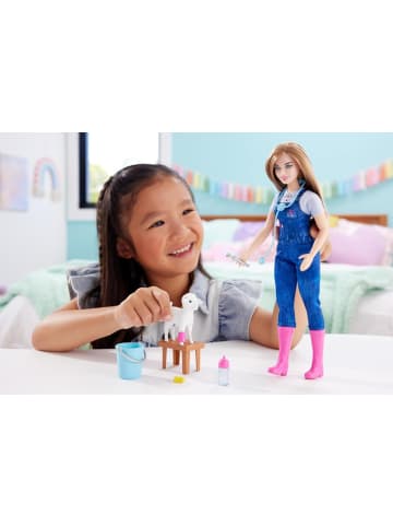Barbie Puppe 65. Jubiläum +10 Zubehörteile Hoftierärztin-Set 3+ HRG42