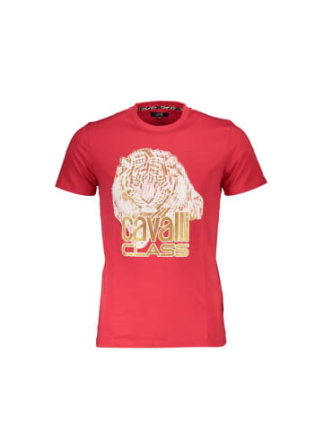 Rot Baumwolle Herren T-Shirt