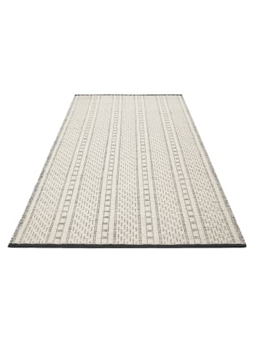 Teppich "Liv" in Creme Weiß/Schwarz