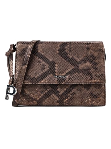 Auguri Auguri Clutch Tasche Leder 19 cm bronze