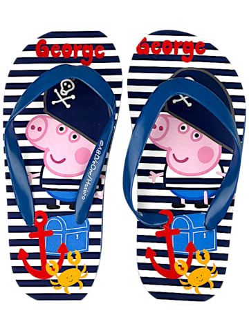 Zehentrenner Peppa Pig George in Blau