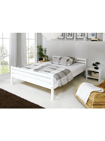 Einzelbett Doppelbett Nadine 140x200 in Weiß