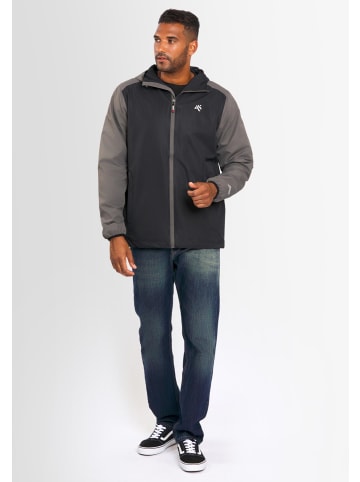 Regenjacke Alessandro Salvarini Herren Regenjacke AS322 in Schwarz