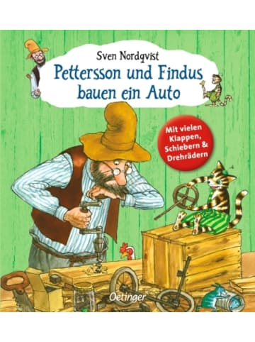 Buch - Pettersson und Findus bauen ein Auto