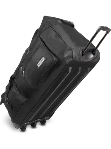 Reisetasche mit 3 Rädern Jumbus 150 in Schwarz