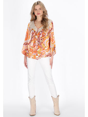 Women Blouse in yellow multicolor
