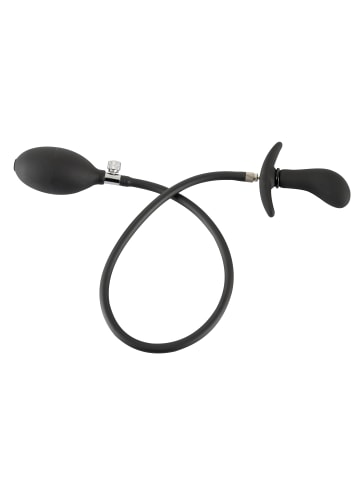aufblasbarer Analplug Inflatable Plug in schwarz
