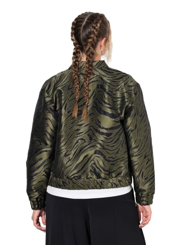 Kurzjacke in dunkel khaki