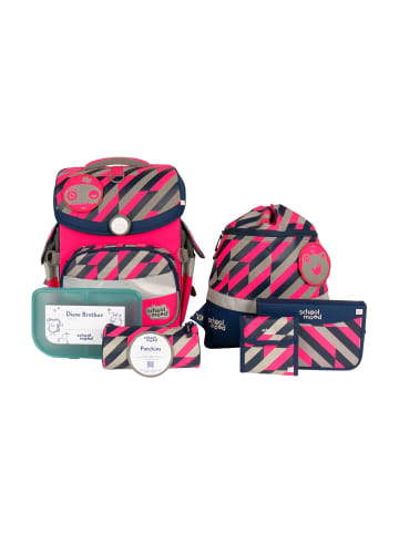 School Mood Schulranzenset Timeless Yuna (Neon Pink)
