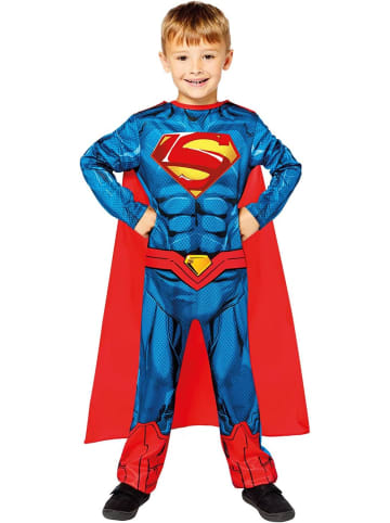 Superman Kostüm Kinder 8-10 Jahre Größe 134 Fasching Karneval