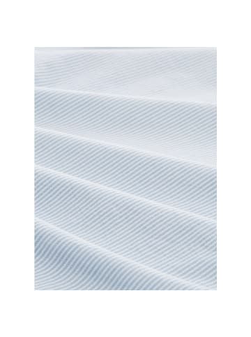 Langarmhemd in white light blue stripe