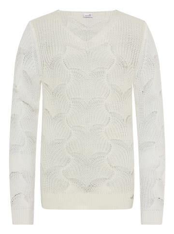 Strickpullover in natur