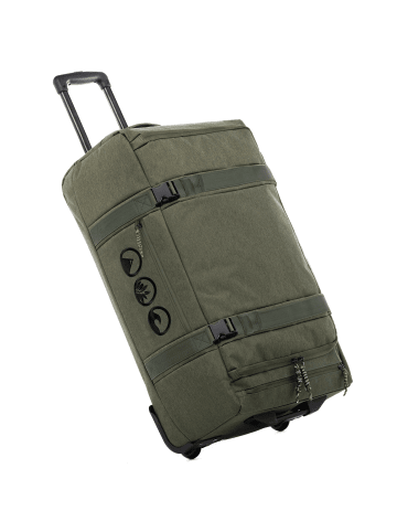 Reisetasche mit Rollen Reisetasche mit Rollen groß | Duffle bag Zoll olive in grün