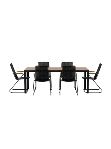 Schwarz 90 x 205 cm