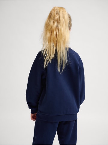 Sweatshirt Hmljr Loose Kinder in DRESS BLUES