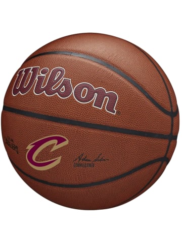 Wilson NBA Team Alliance Cleveland Cavaliers Ball in Braun