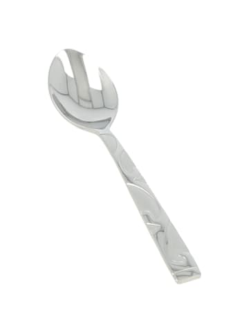 6x Teelöffel Silber Glänzend mit Gravur in Silber
