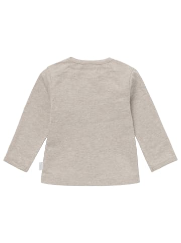 Langarmshirt Hester in Taupe Melange