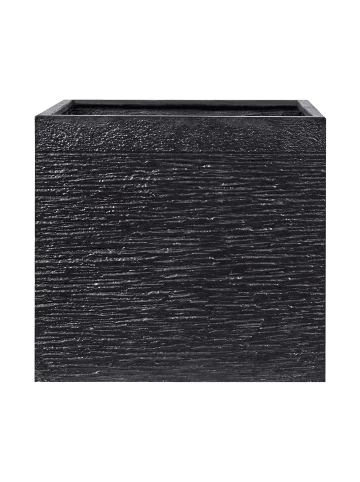 Outdoor Blumentopf PAROS in Schwarz - (W) 50 x (H) 46 x (L) 50 cm