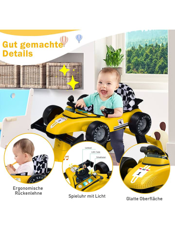 4 in 1 Lauflernwagen in Gelb