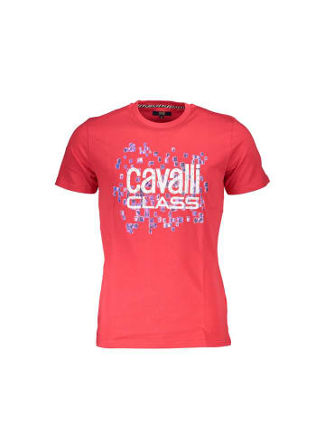 Rot Baumwolle Herren T-Shirt