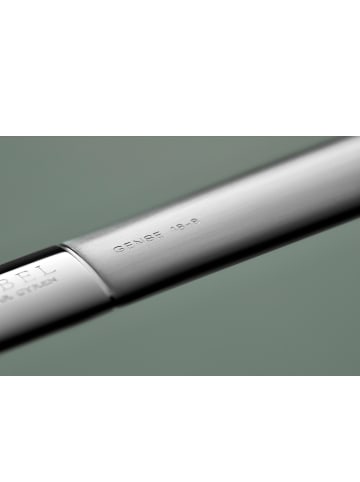 Gabel Nobel in Matter/glänzender Stahl