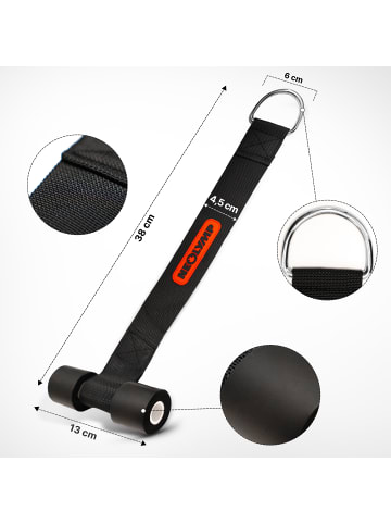 Türanker "DA430" 3er-Set in Schwarz