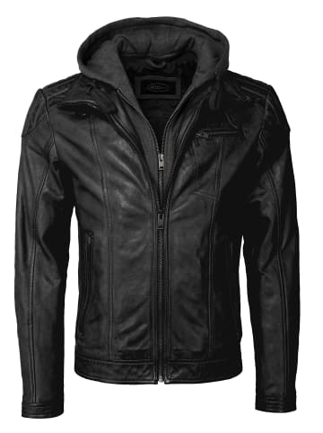 Lederjacke 310-19-222 in schwarz