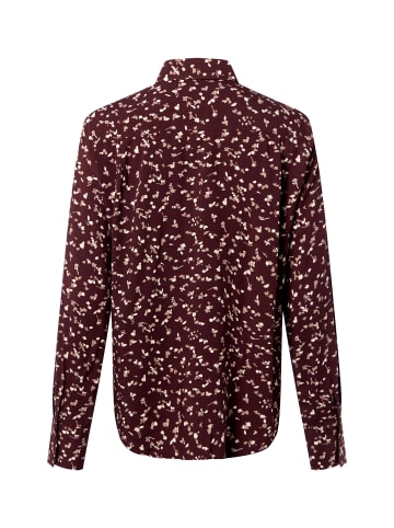 Bluse in schoko ecru - 0003