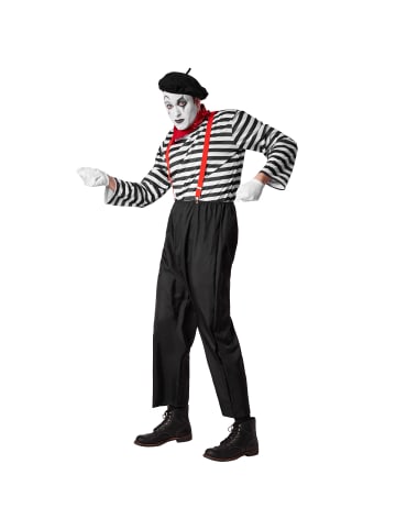 Spaßvogel, auch Komiker, Gr. XL, Lange schwarze Hose mit Gummizug