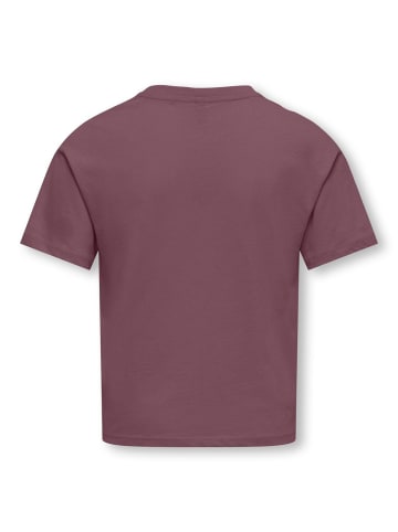 T-Shirt KOGMAIKEN LIFE CROP S/S ONLY in rose brown