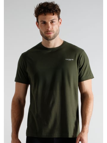 T-Shirt 3Er Pack Ohio in grün-mittel-uni