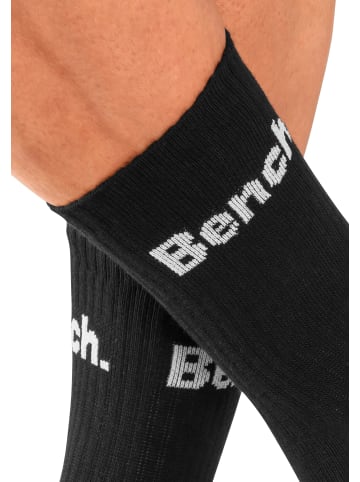 Tennissocken in 6x schwarz