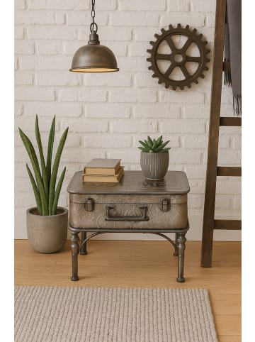 Tisch "use me" Roseanne in metallfarben, grau