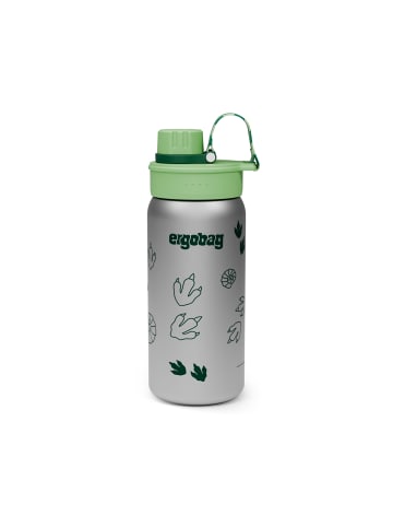 ergobag Edelstahl Trinkflasche Dschungel