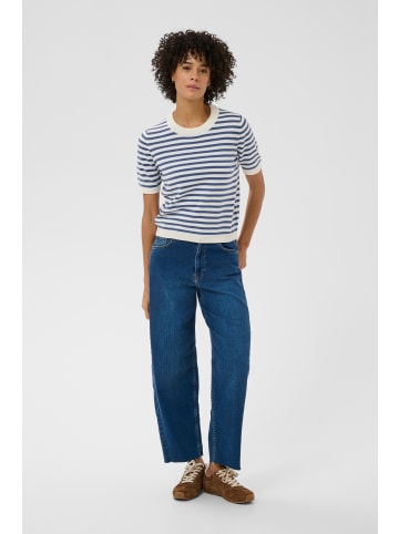 Strickpullover GertianaPW Relaxed fit in Dark Blue Stripe