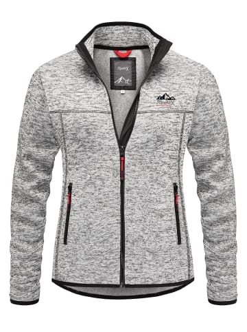 Fleecejacke EBONY in Grau