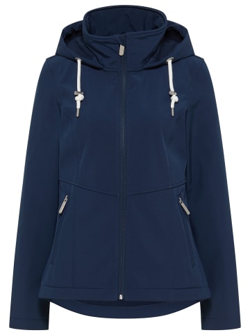 Damen Softshelljacke in Marine
