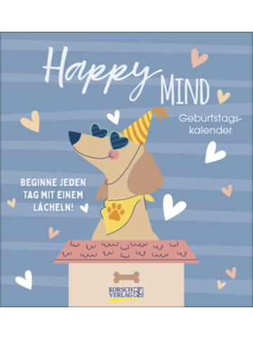 Kalender - Geburtstagskalender Happy Mind