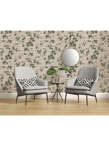 Tapete Enchanted Wall in Beige Grün 