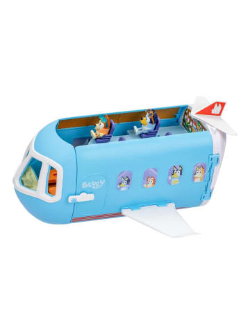 BlueY 3-in-1 Flugzeug-Spielset zum Ausklappen Hotelresort 15 Spielzeugteile 3+