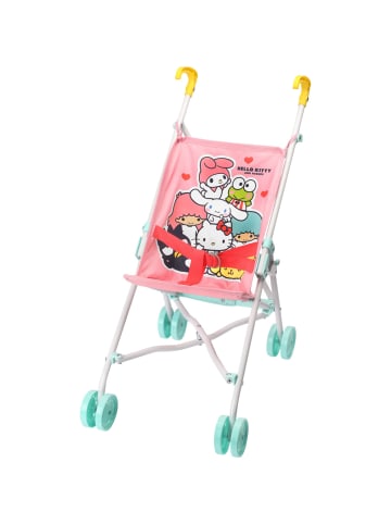 Puppenwagen Hello Kitty & Friends in rosa/pink
