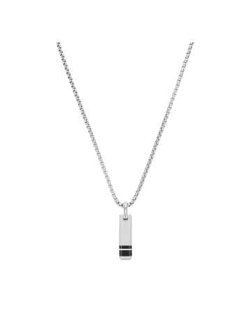 Kette mit Anhänger Edelstahl, IP gun in silber